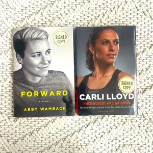 Set of Women’s National Soccer Team Member Autographed Books